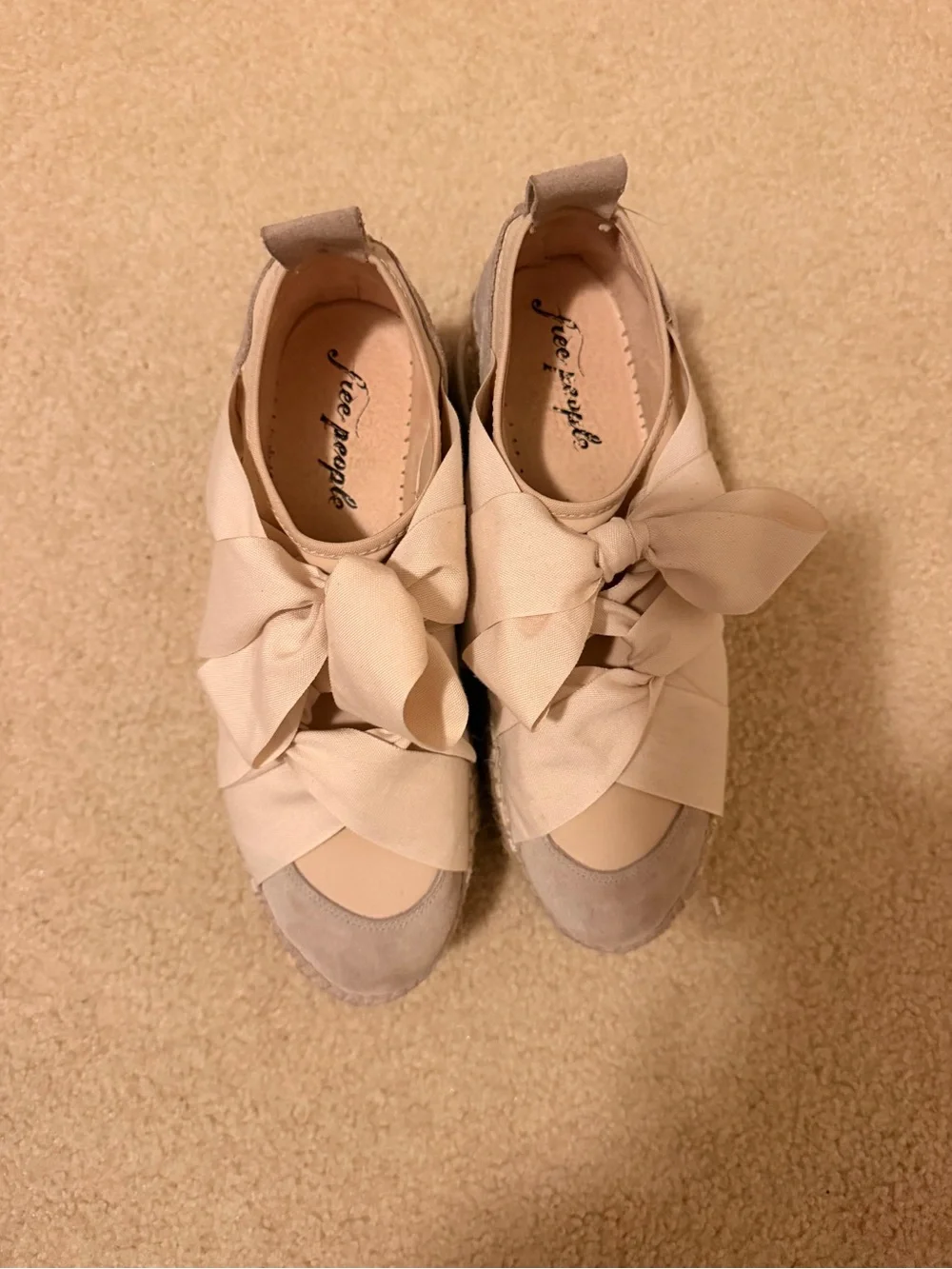 Free People Espadrille Platform Sneakers